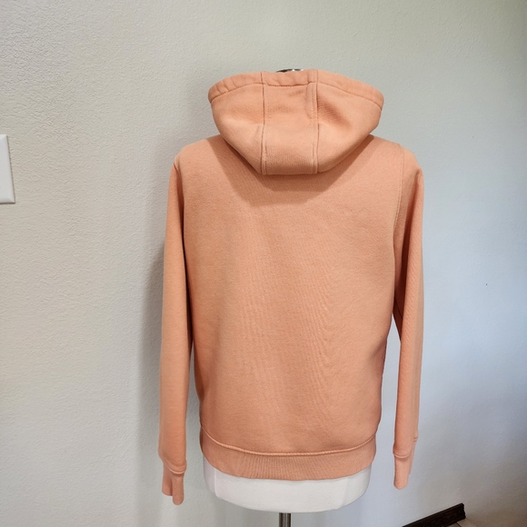 Carhartt Relaxed Fit Midweight Logo Sleeve Graphic Hoodie Orange size Medium - Picture 7 of 8
